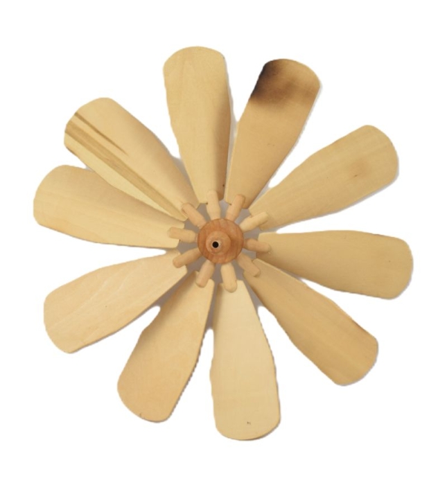 Vintage houten kerstpiramide k. d 30