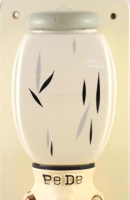 Vintage Dutch PeDe wall coffee grinder nr. 2