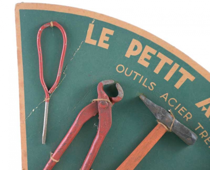 Vintage fifties French Loly Le Petit Artisan outils acier trempé