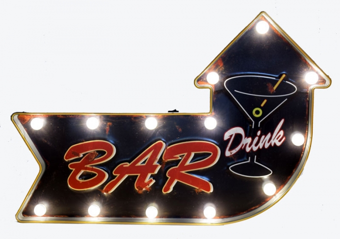 Lichtreclame Bar Drink