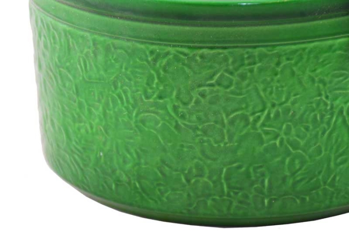 Groene aardewerk Senator Germany kerstboomvoet k. d 14
