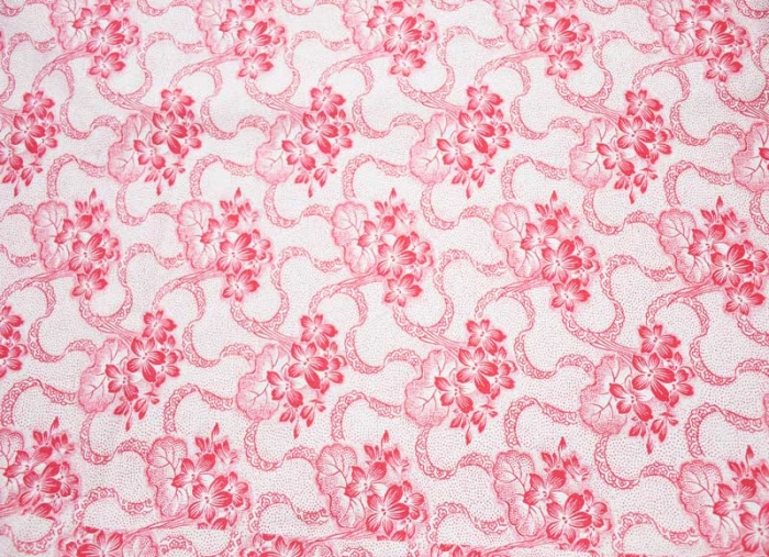 Beddenkleed  gebloemd t. b 13