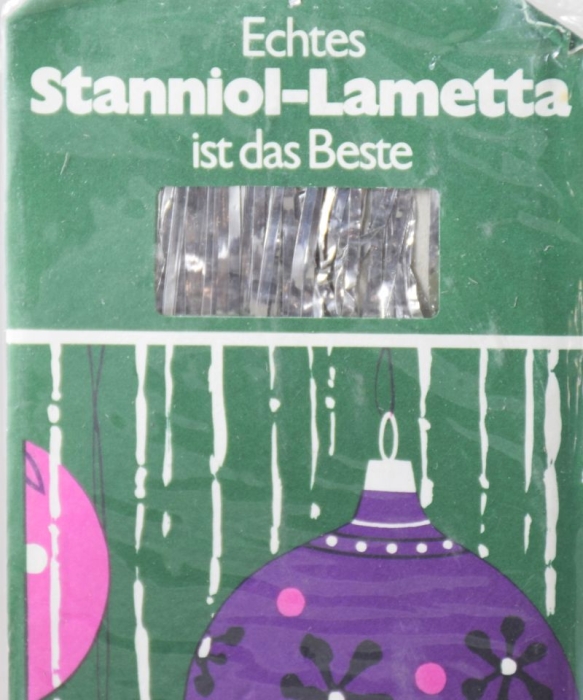 Stanniol lametta zilver k. s 8