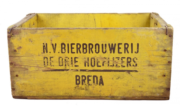 Bierkrat de Drie Hoefijzers Breda