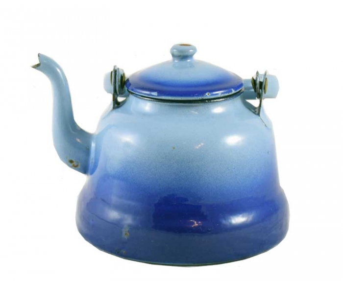 Vintage small water kettle e. bl 8