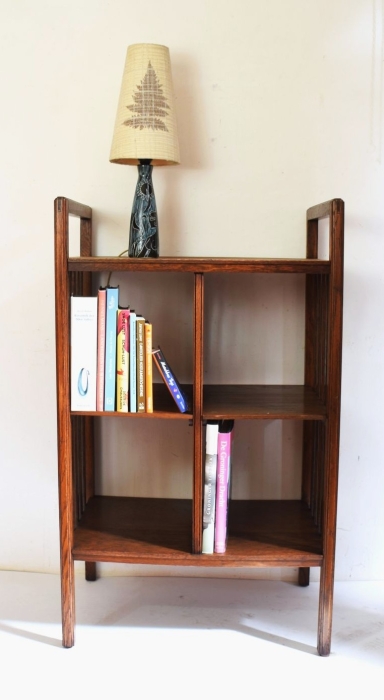 Antique 20th century oak bookcase