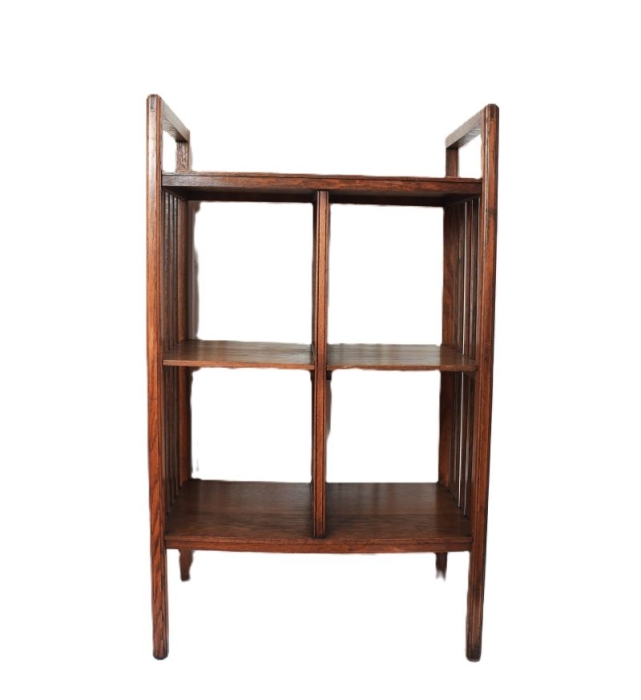 Antique 20th century oak bookcase