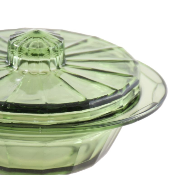 Butter dish Leerdam Neerlandia gk. l 17