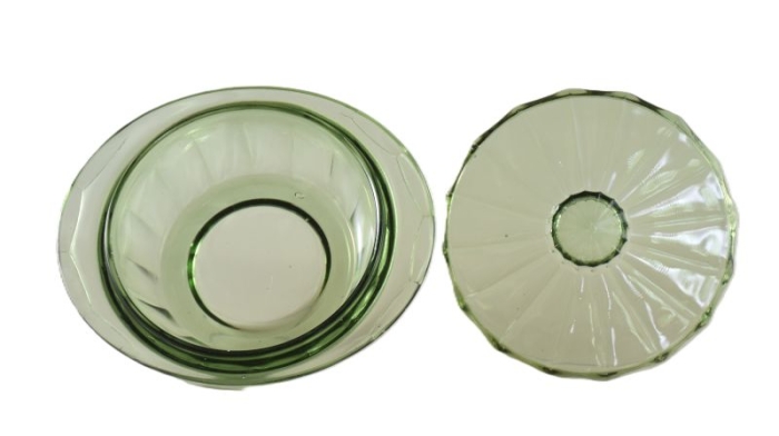 Butter dish Leerdam Neerlandia gk. l 17