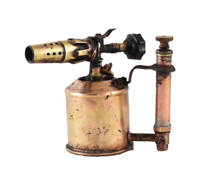 Vintage brass blow torch