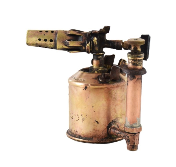 Vintage brass blow torch