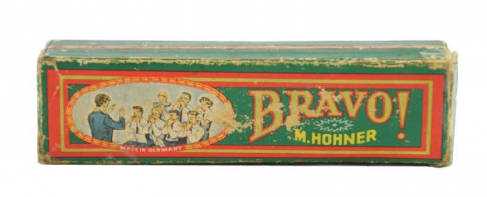 M. Hohner Bravo C harmonica mouth organ