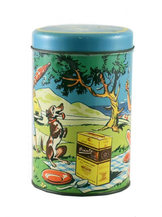 Vintage Brinta blik