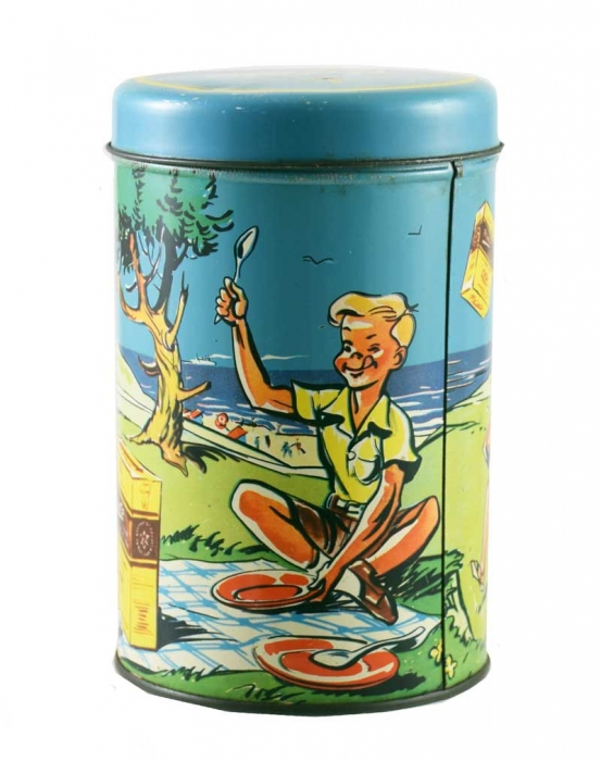 Vintage Brinta blik
