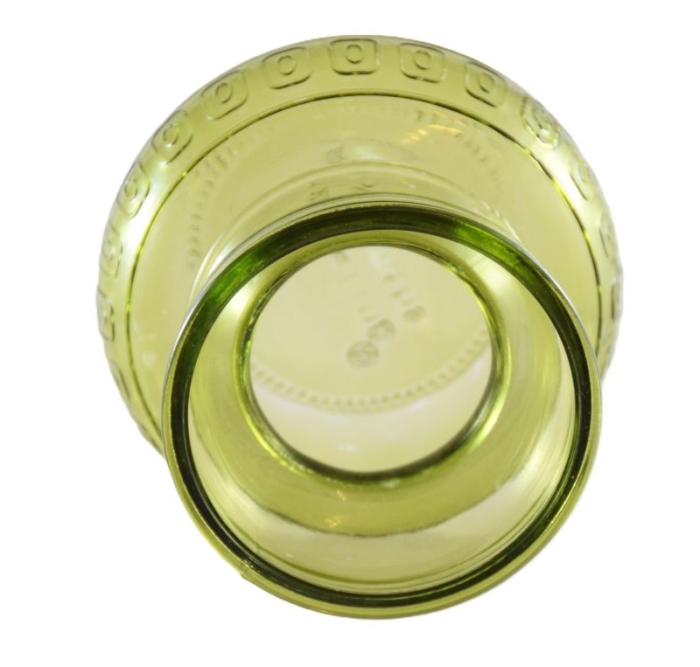 Green bulb vase ag. b 18