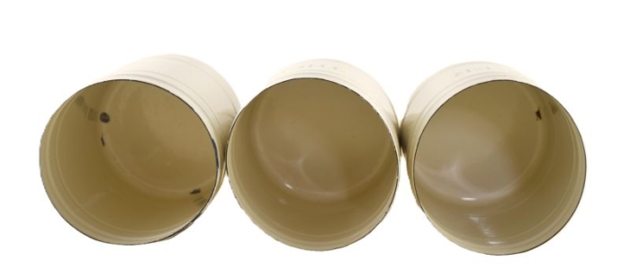 Vintage Dutch 3-piece kitchen canister set Koffie Thee Suiker e. c 9