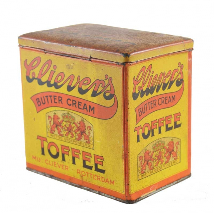 Cliever's Butter Cream Toffee Rotterdam tin