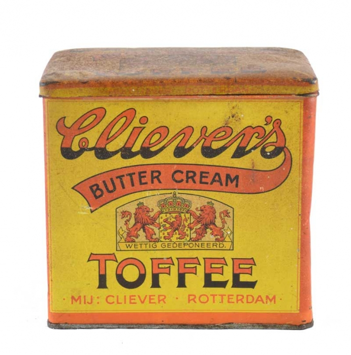 Cliever's Butter Cream Toffee Rotterdam tin