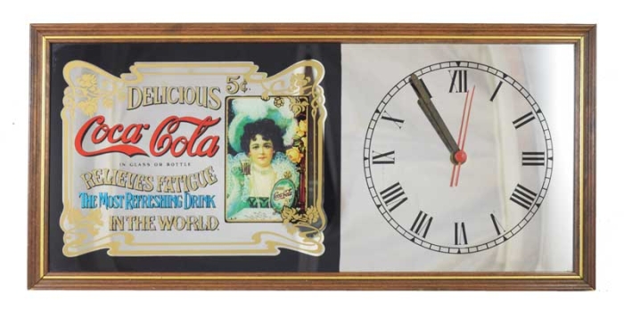 Coca Cola reclame spiegel