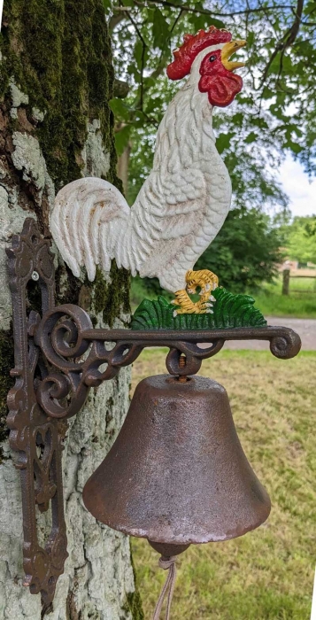 Bell with rooster