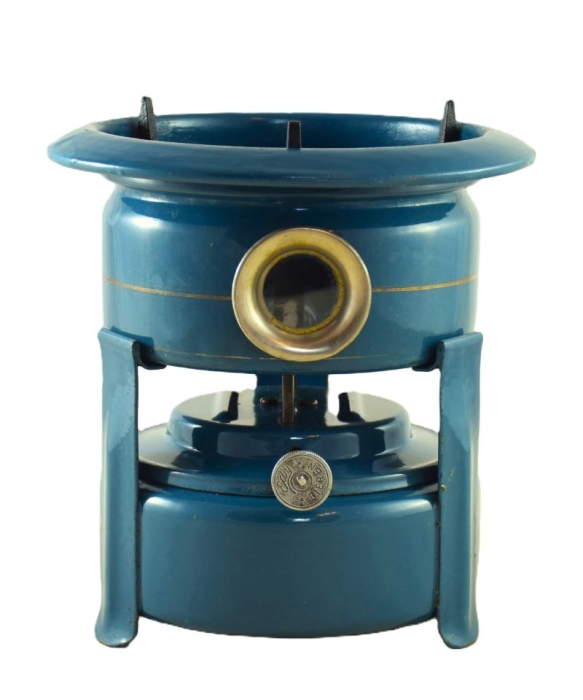 Vintage one wick kerosine burmer stove e. bl 3