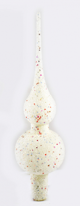 Frosted tree topper 8