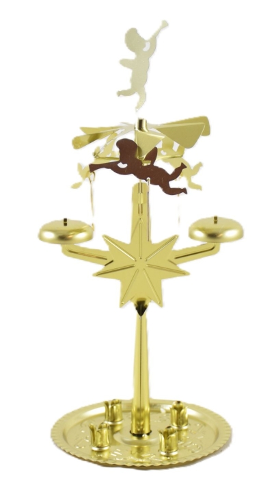 Kerstmolen Lichter Glocken Spiel k. d 27