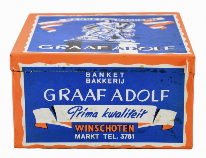 Graaf Adolf Banket Bakkerij Winschoten blik