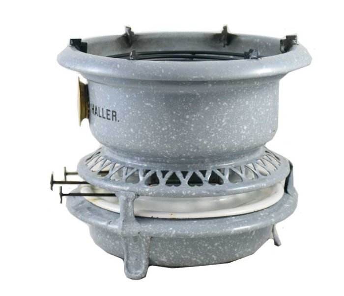 Dutch vintage three wick Haller burner kerosene stove e. g 5