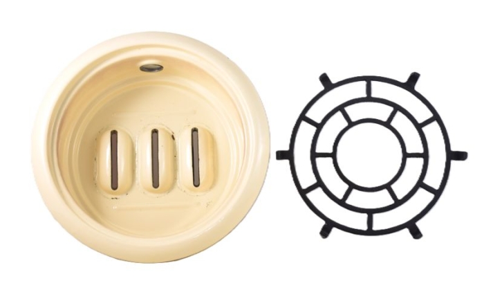 Vintage Dutch Haller  three wick burner kerosene stove e. c 4