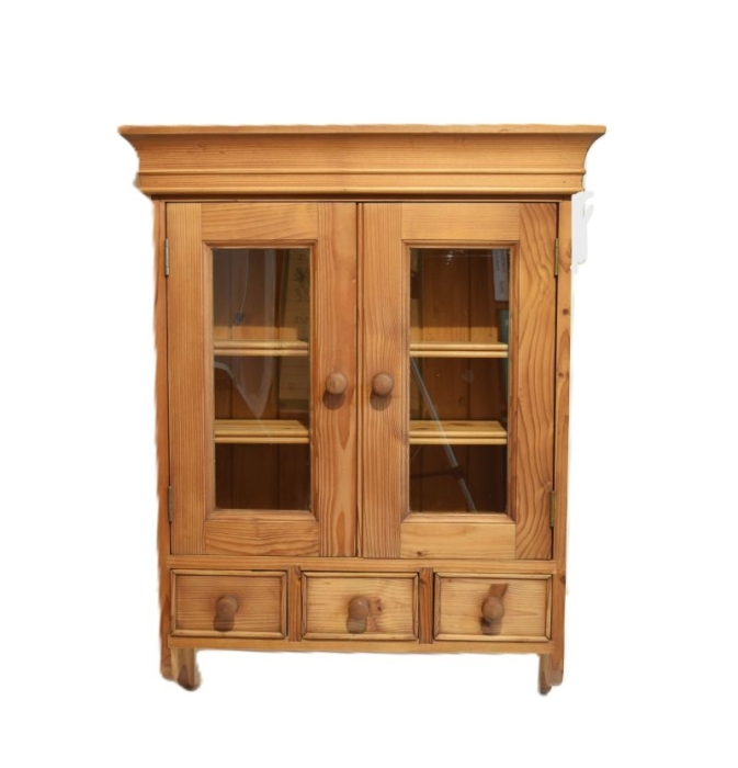 Vintage grote grenen hangkast