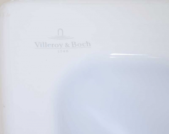 Vintage small corner lavatory sink