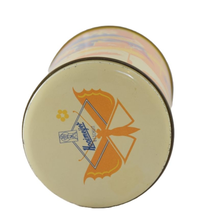 Vintage Dutch  biscuit rusk/beschuit tin Hooimeijer c. b 4