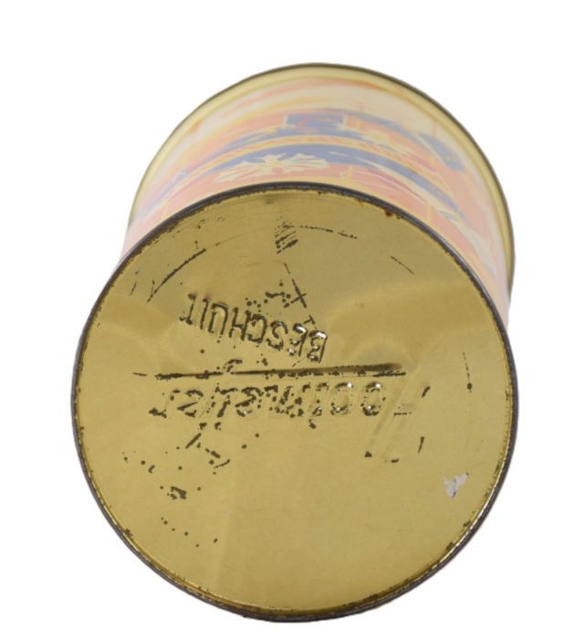 Vintage Dutch  biscuit rusk/beschuit tin Hooimeijer c. b 4