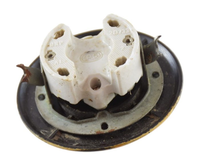 Vintage bakelite light switch b. e 12