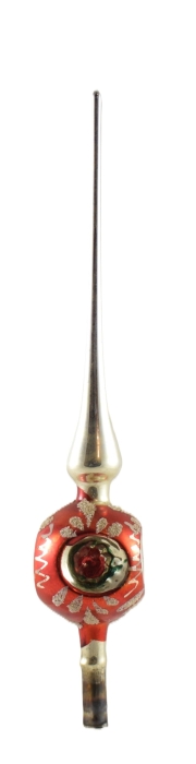 Tree topper with  indent bauble 8