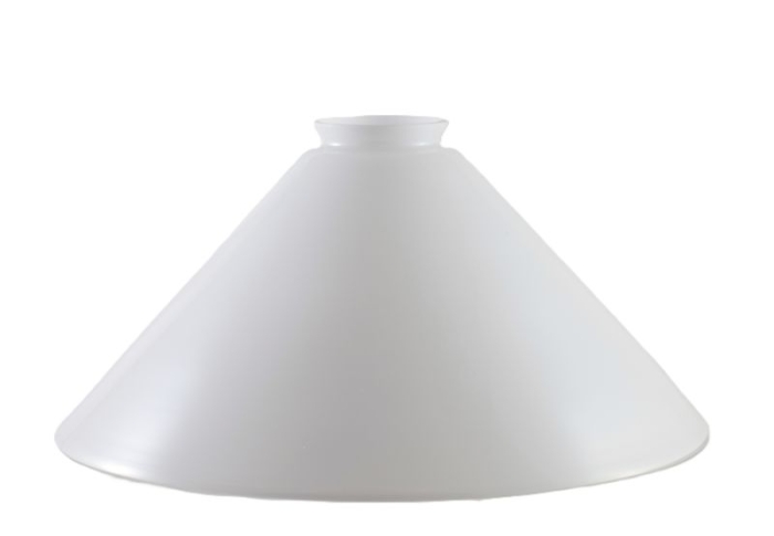 Coolie shade medium size white v. lp 2