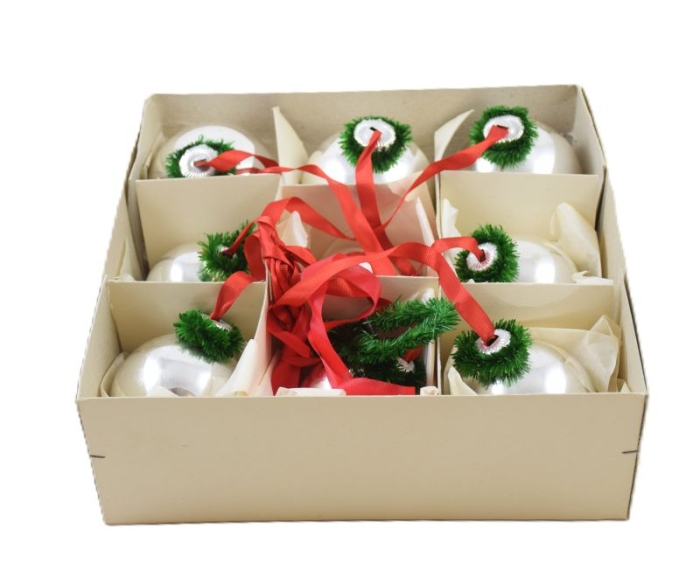 Vintage hanging Christmas baubles decoration k. d 29