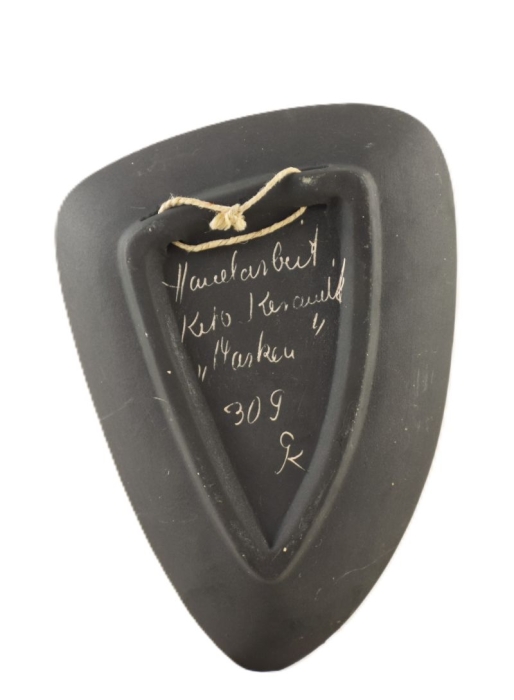Vintage wand ornament Keto Keramik "Masker"