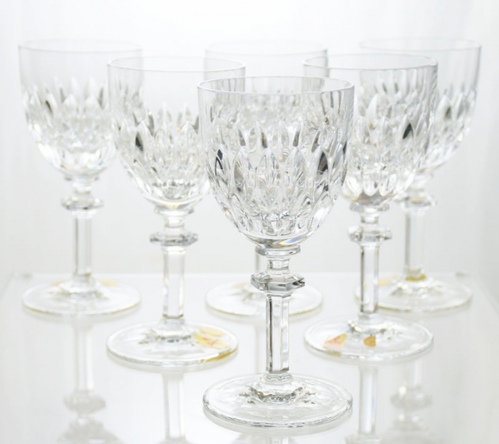 Six crystal wine glasses Nachtmann Bleikristal