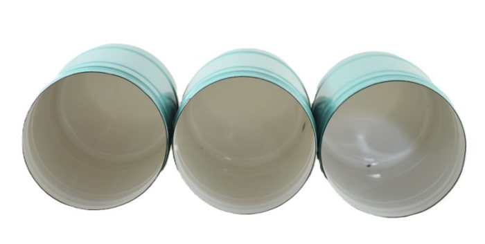 Antique Dutch set of three kitchen canisters Koffie Thee Suiker e. ok 14