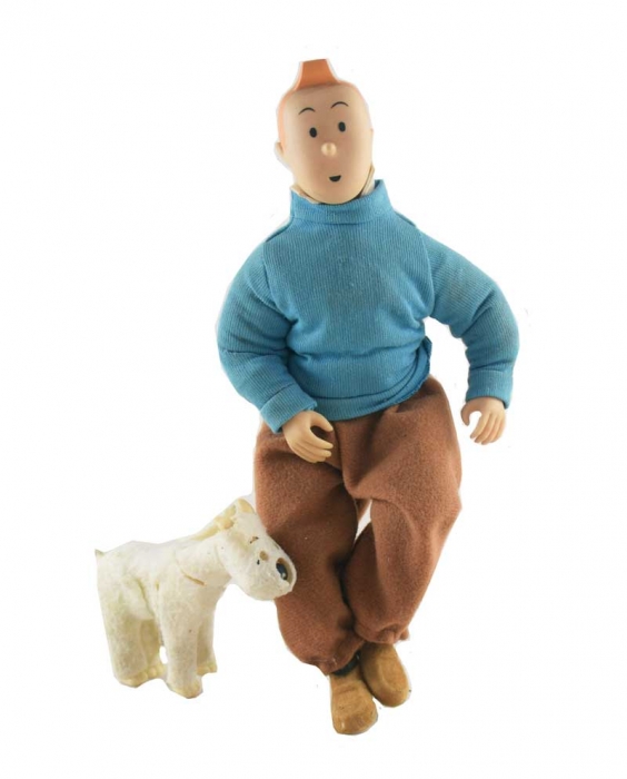 Tintin and Snowy