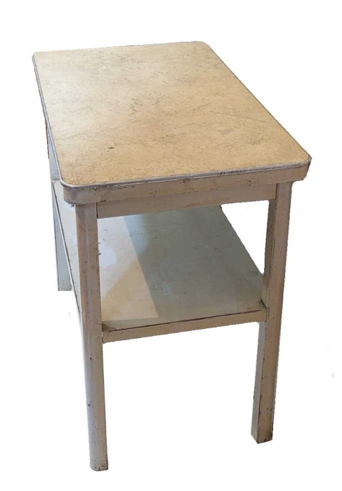 Vintage industrial laboratorium table