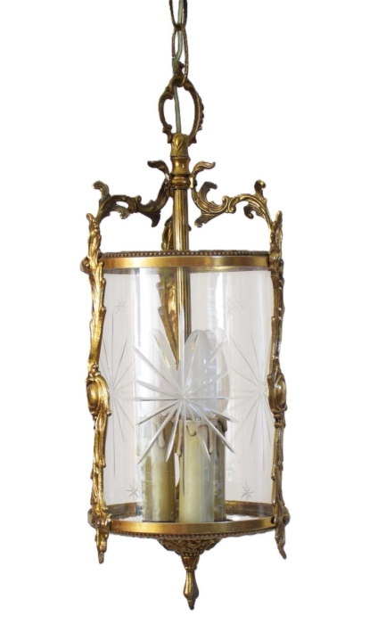 Antique ceiling pendant hall lamp v. d 6