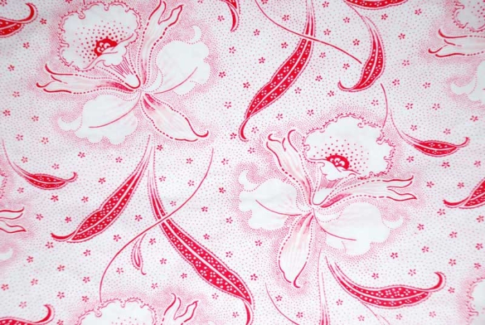 Antique Dutch duvet cover with lilies t. w 10