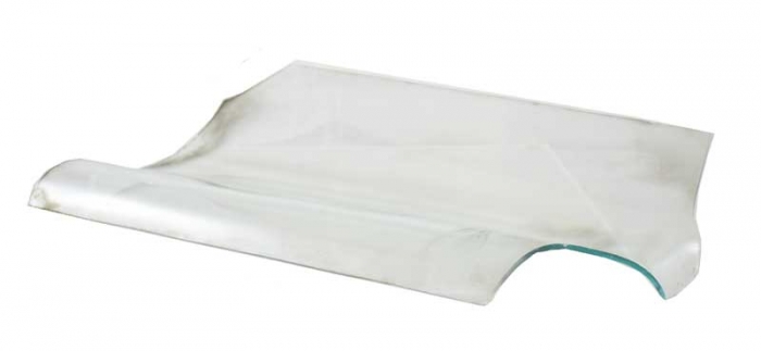 Antieke dakpan lichtpan van glas