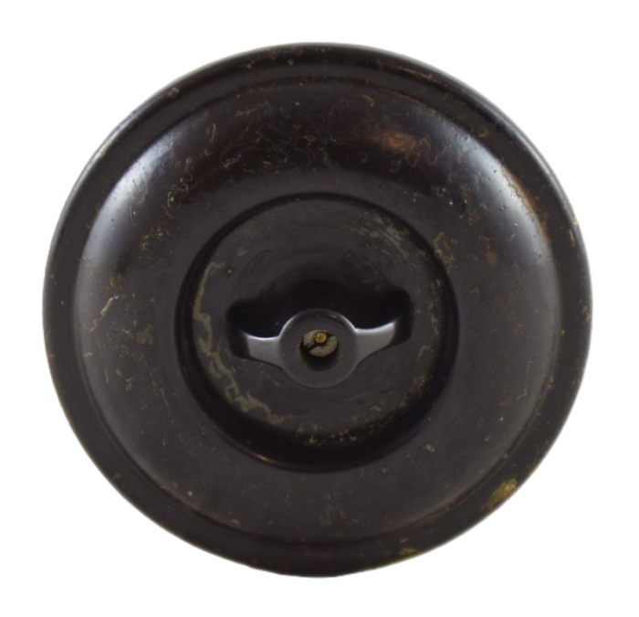 Vintage bakelite rotary switch b. e 27