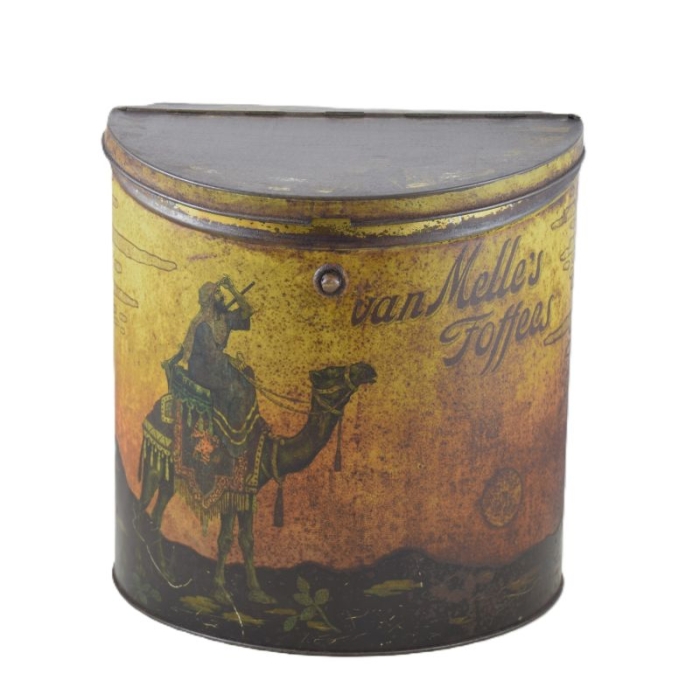 Vintage Dutch Van Melle toffee tin Vintage Dutch Van Melle toffee tin