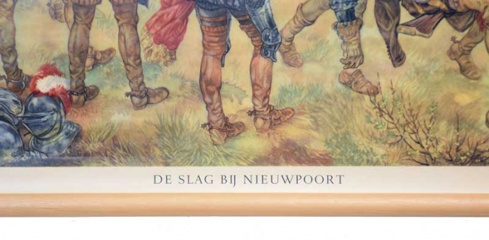 School chart De slag bij Nieuwpoort