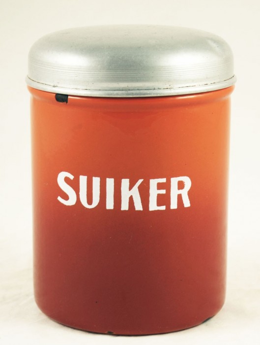Suiker canister e. or 8